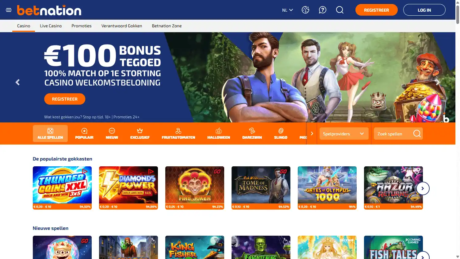 Betnation Casino screenshot 3