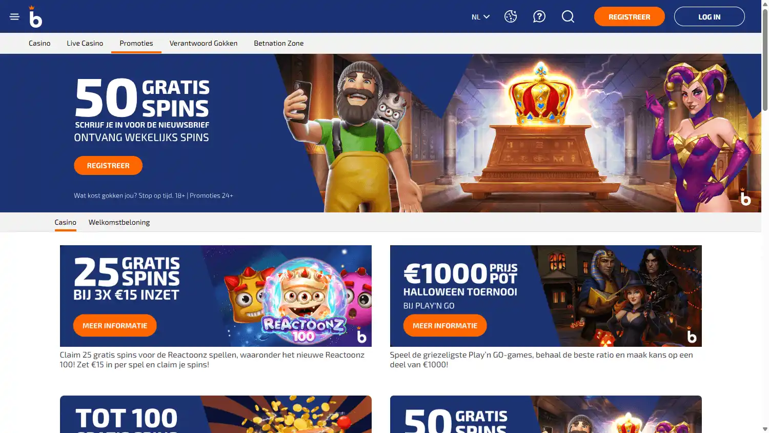 Betnation Casino screenshot 4