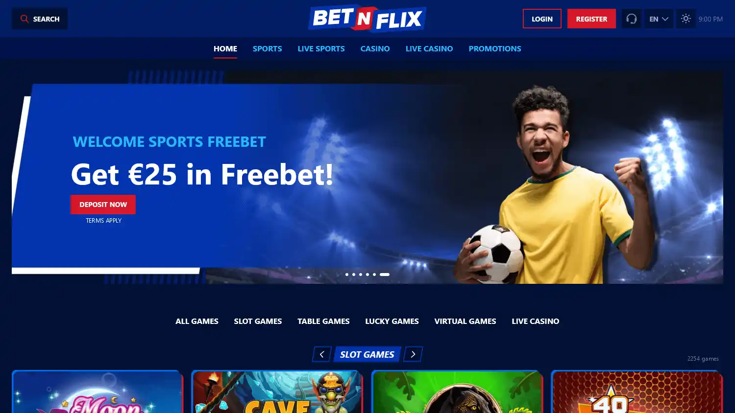 BetNFlix Casino screenshot 1