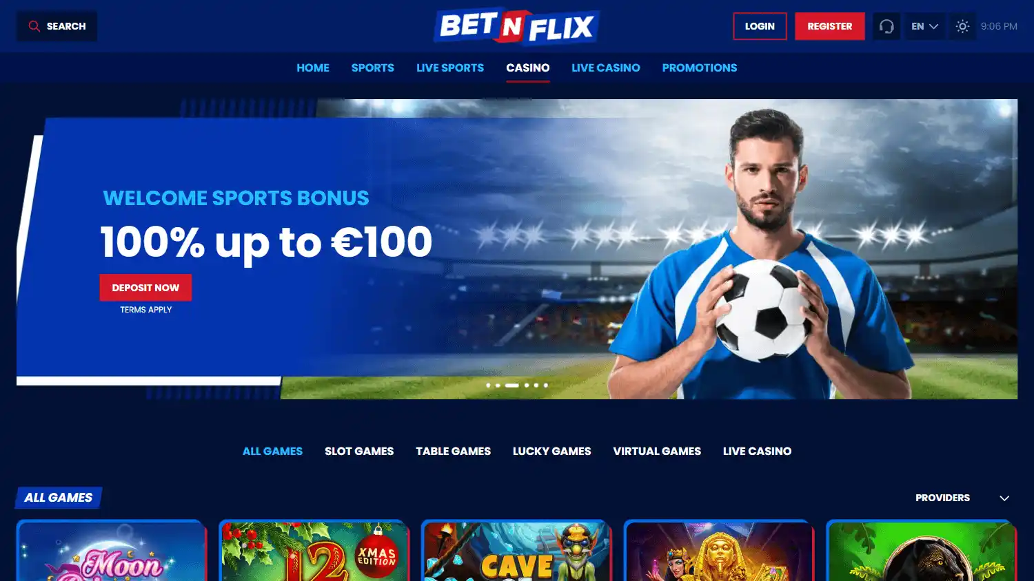 BetNFlix Casino screenshot 2