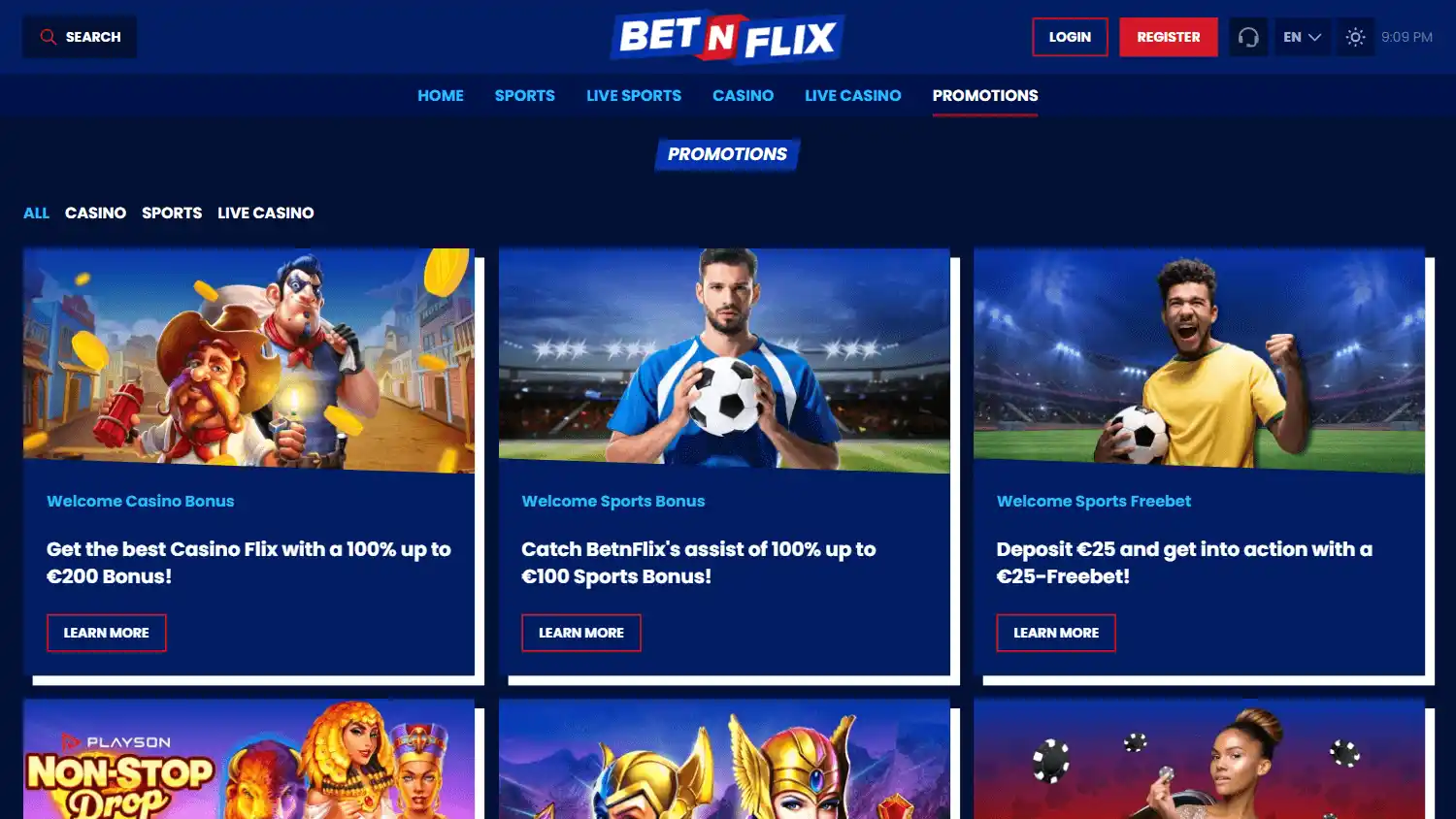 BetNFlix Casino screenshot 3