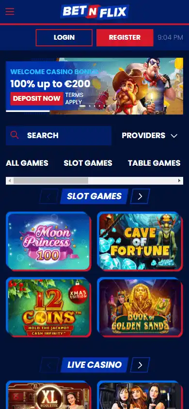 BetNFlix Casino screenshot 4