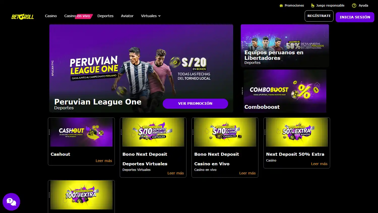 BetnRoll Casino screenshot 3
