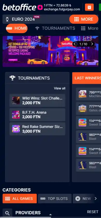BetOffice Casino screenshot 5