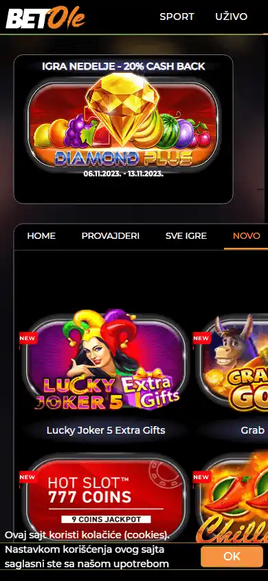Betole Casino screenshot 5