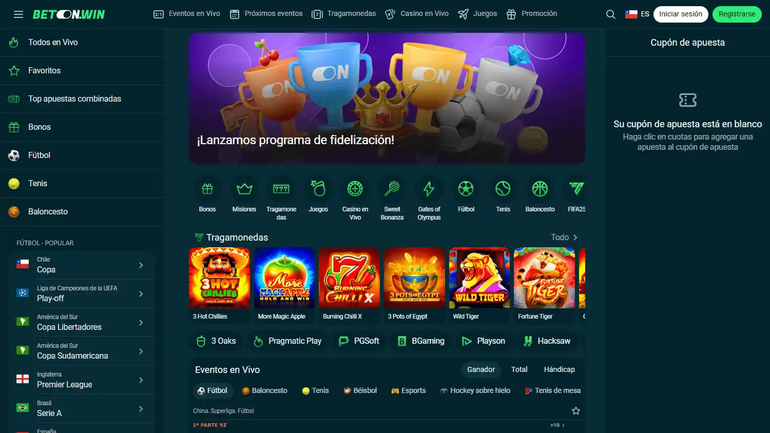 Beton.win Casino screenshot 1