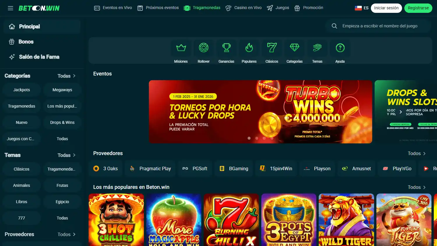 Beton.win Casino screenshot 2