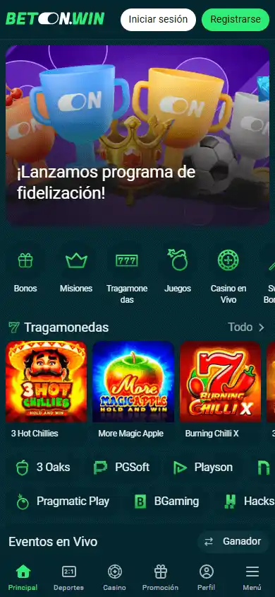 Beton.win Casino screenshot 4