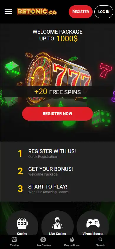 Betonic Casino screenshot 4