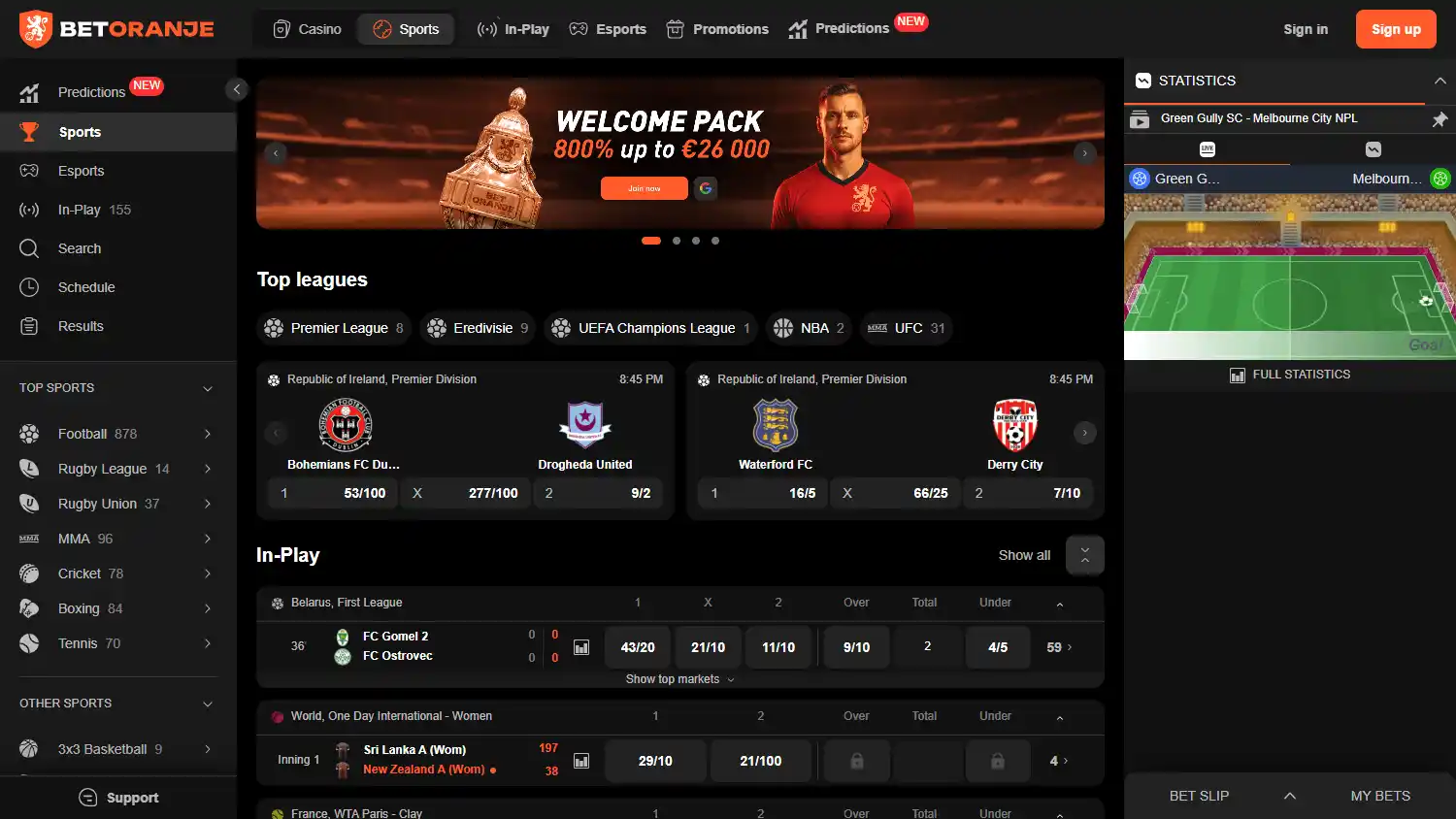 Betoranje Casino screenshot 1
