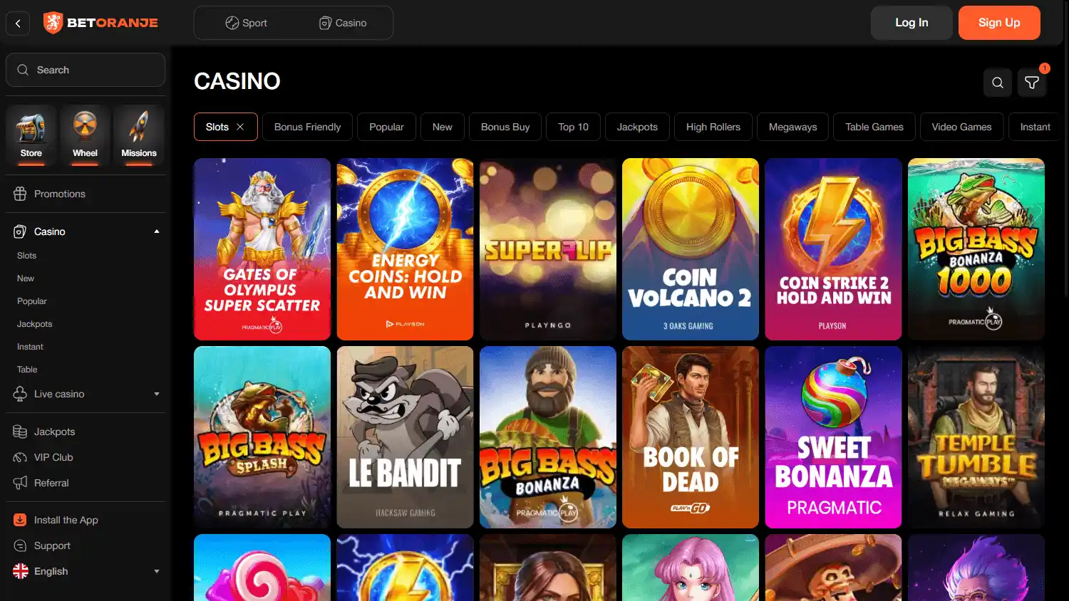 Betoranje Casino screenshot 2