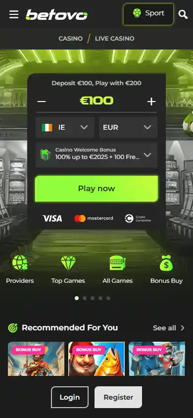 Betovo Casino screenshot 4