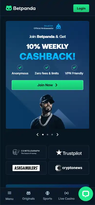 Betpanda Casino screenshot 4