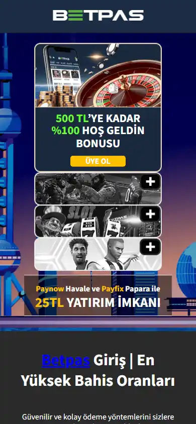 Betpas Casino screenshot 2