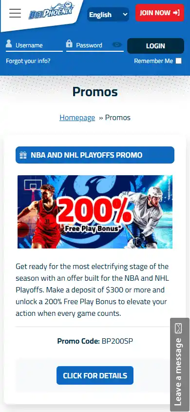 BetPhoenix Casino screenshot 6