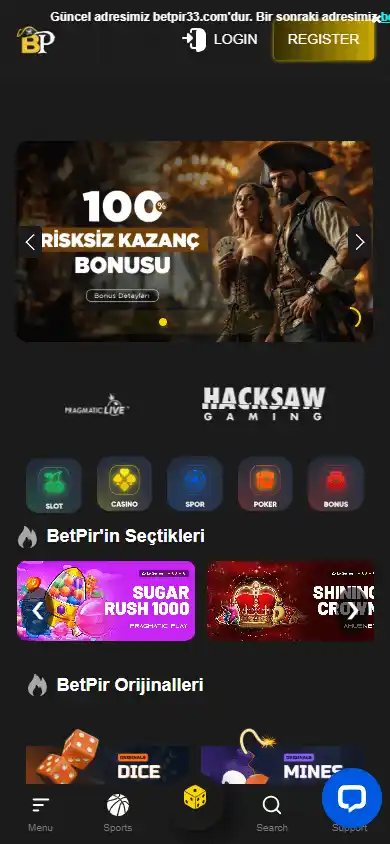 Betpir Casino screenshot 4