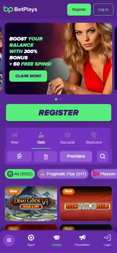 BetPlays Casino screenshot 5