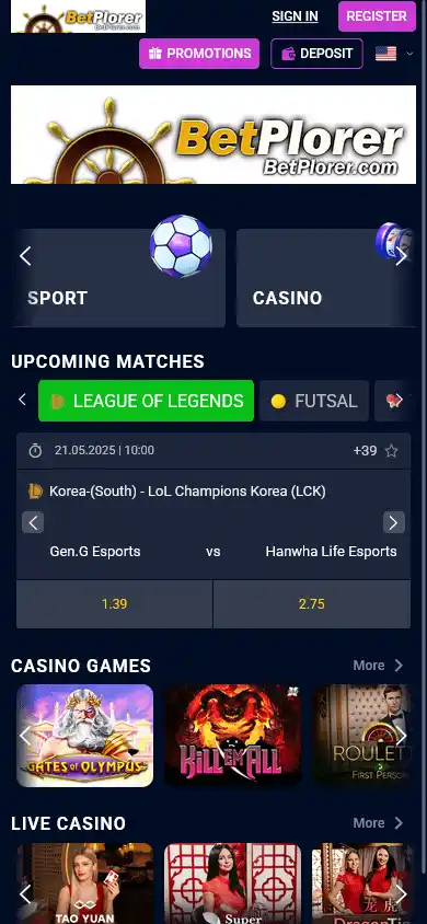 BetPlorer Casino screenshot 3