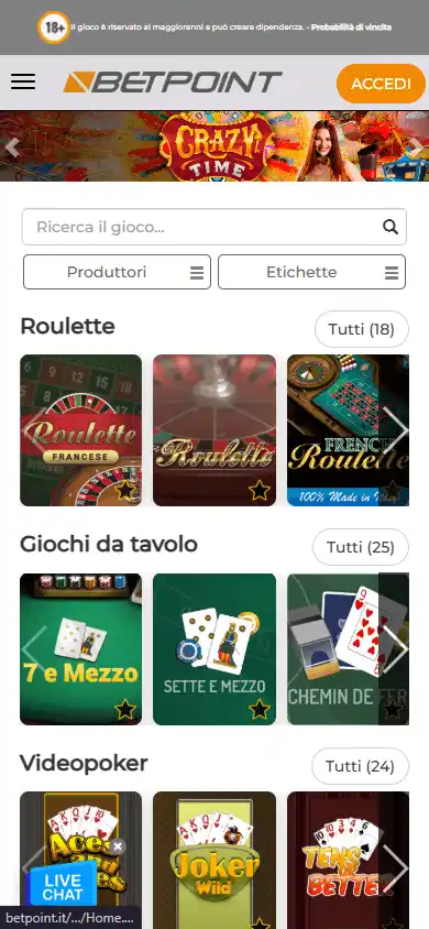 BetPoint Casino screenshot 5