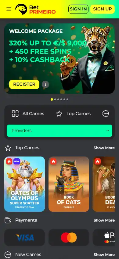 BetPRIMEIRO Casino screenshot 4