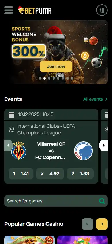 BetPuma Casino screenshot 4