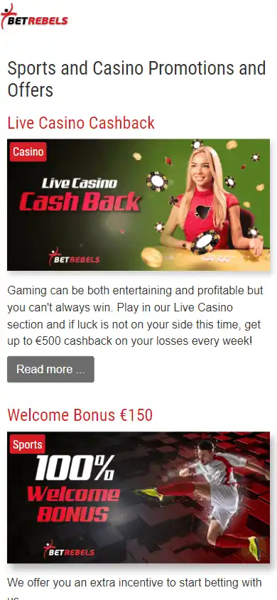 BetRebels Casino screenshot 6