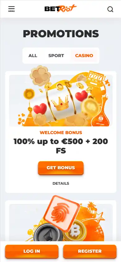 Betriot Casino screenshot 6