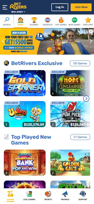 BetRivers Casino screenshot 4