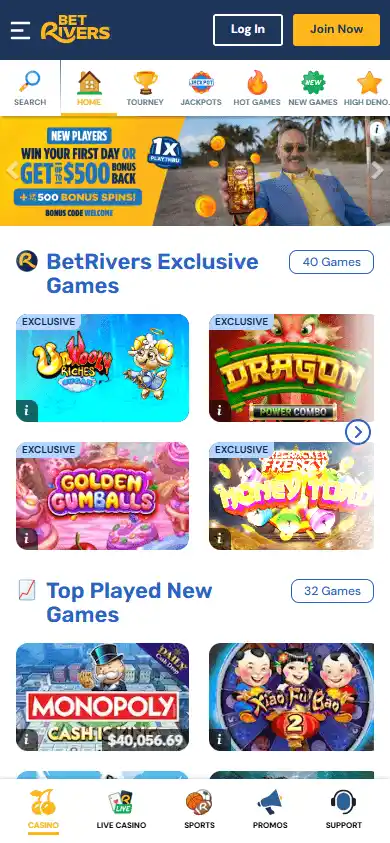 BetRivers Casino screenshot 4