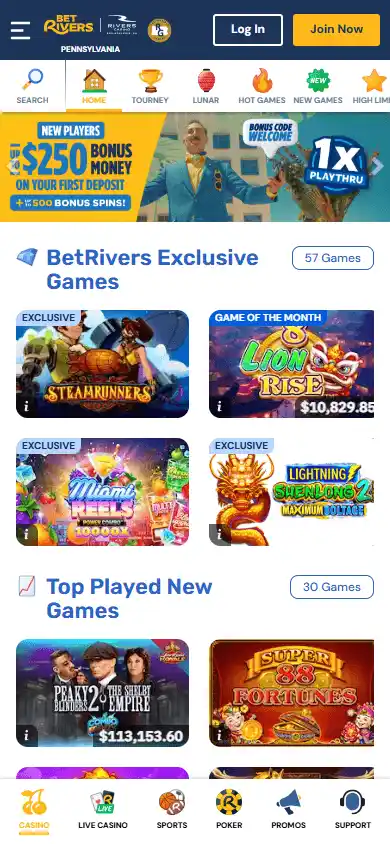 BetRivers Casino screenshot 5