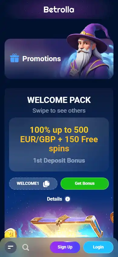 Betrolla Casino screenshot 6