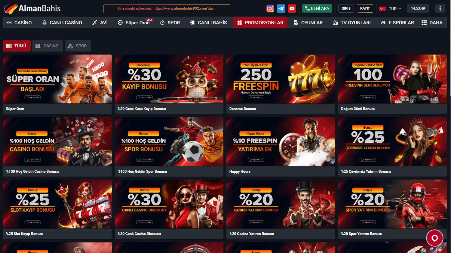 AlmanBahis Casino screenshot 6