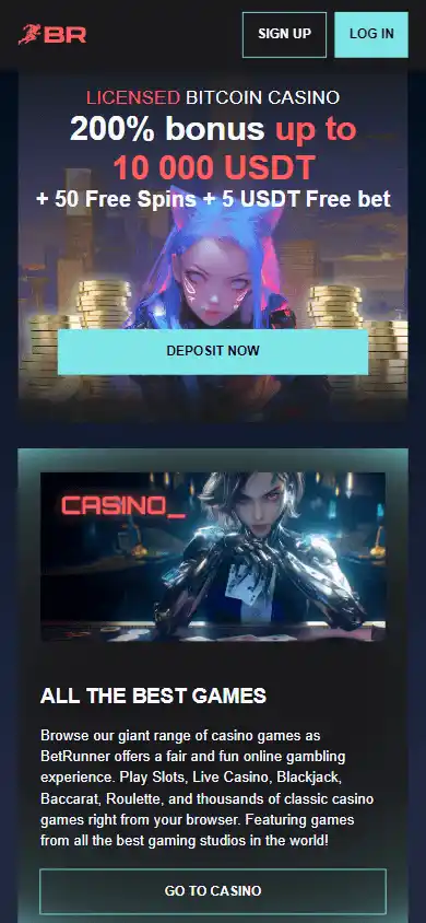 BetRunner Casino screenshot 4