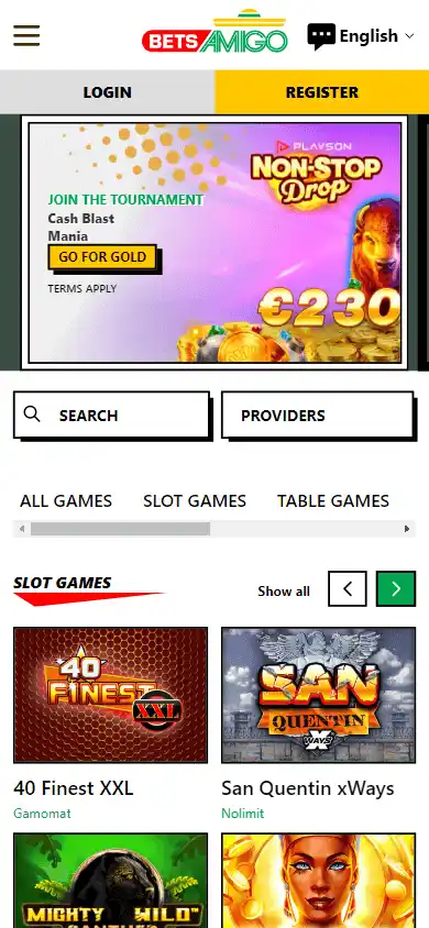 Bets Amigo Casino screenshot 3