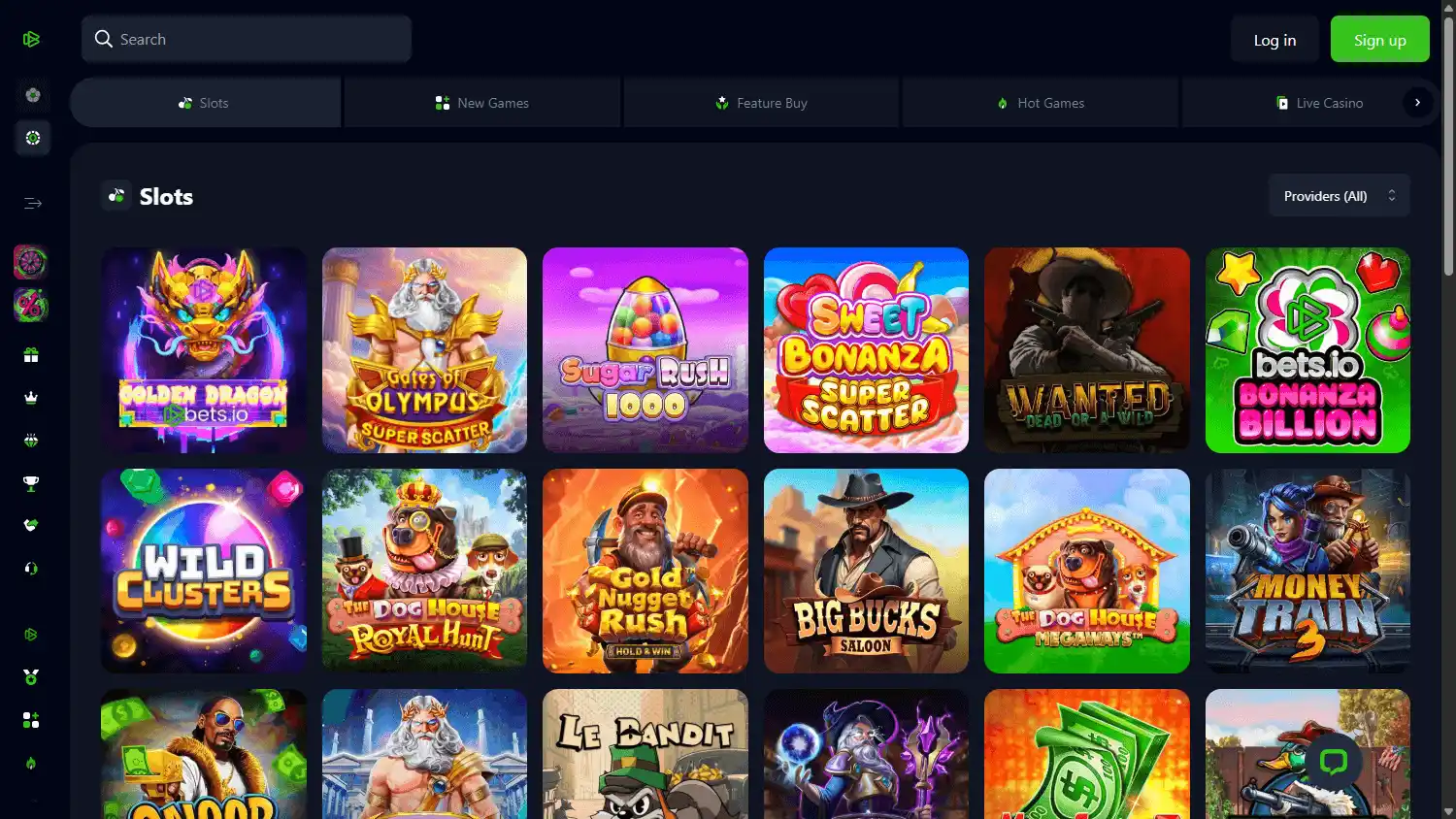 Bets.io Casino screenshot 2