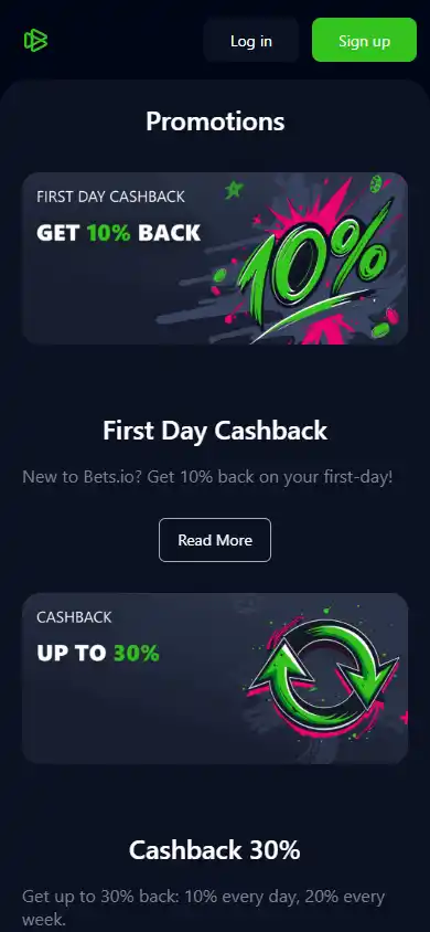 Bets.io Casino screenshot 6