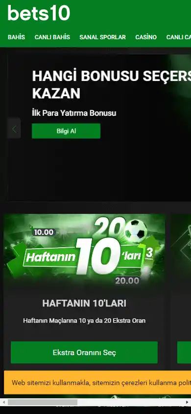 Bets10 Casino screenshot 4