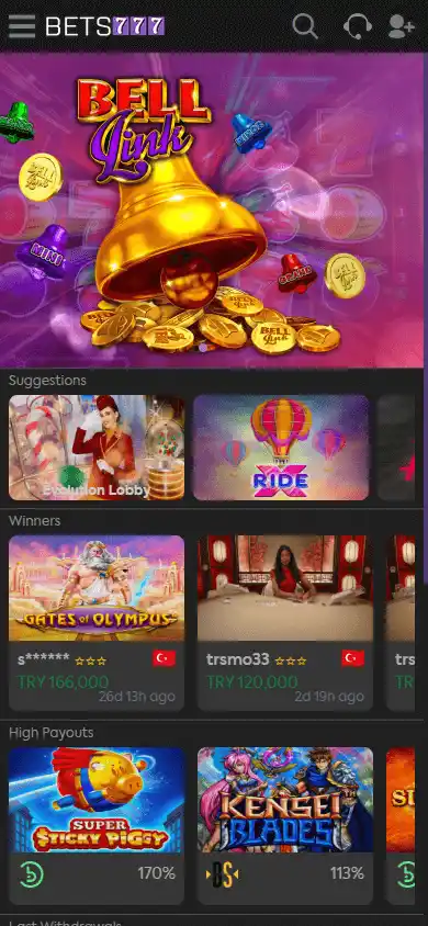 Bets777 Casino screenshot 4