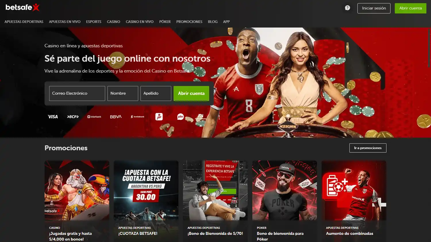 Betsafe Casino screenshot 1