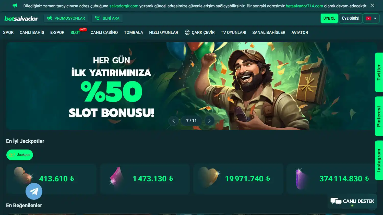 BetSalvador Casino screenshot 2