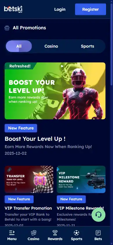 Betski Casino screenshot 6