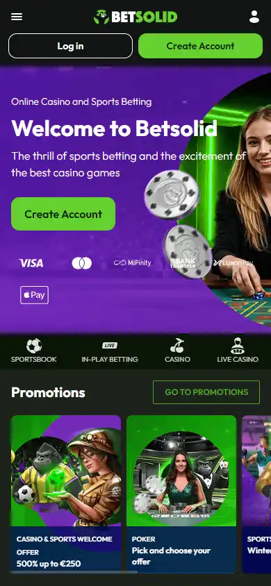 Betsolid Casino screenshot 4