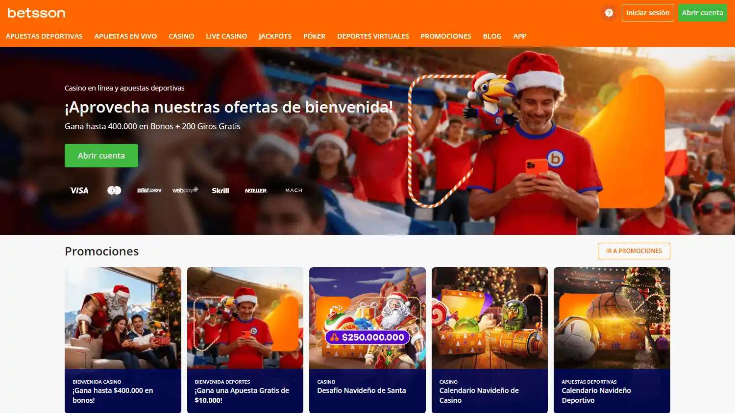 Betsson Casino CL screenshot 1