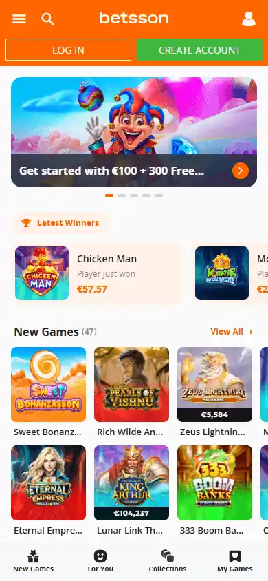 Betsson Casino CL screenshot 5