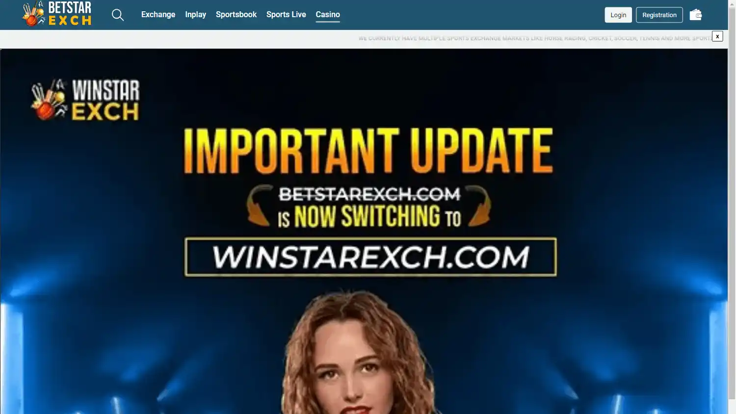 Betstarexchange Casino screenshot 1