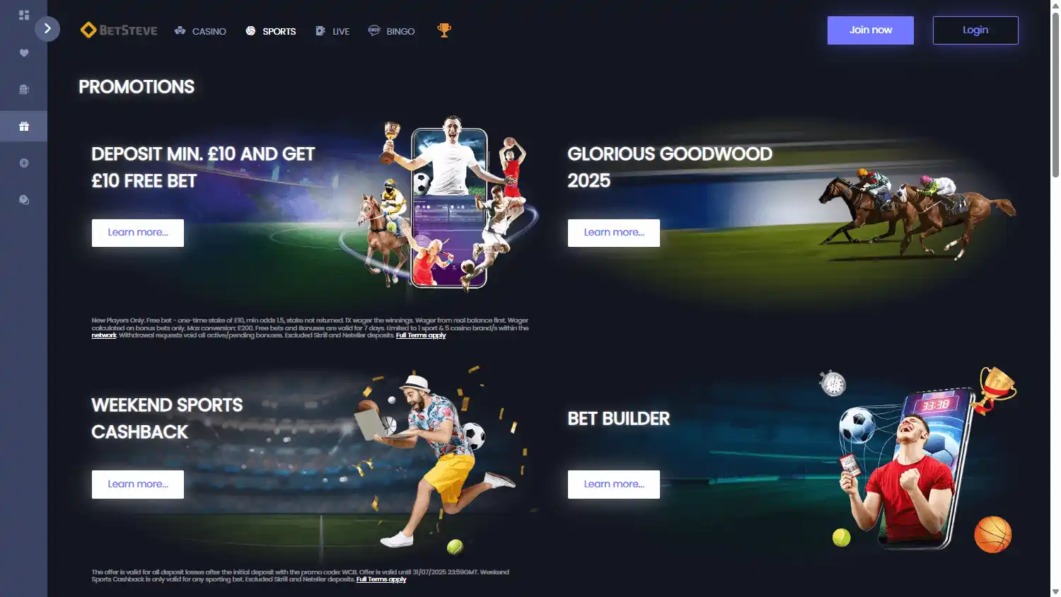 BetSteve Casino screenshot 3