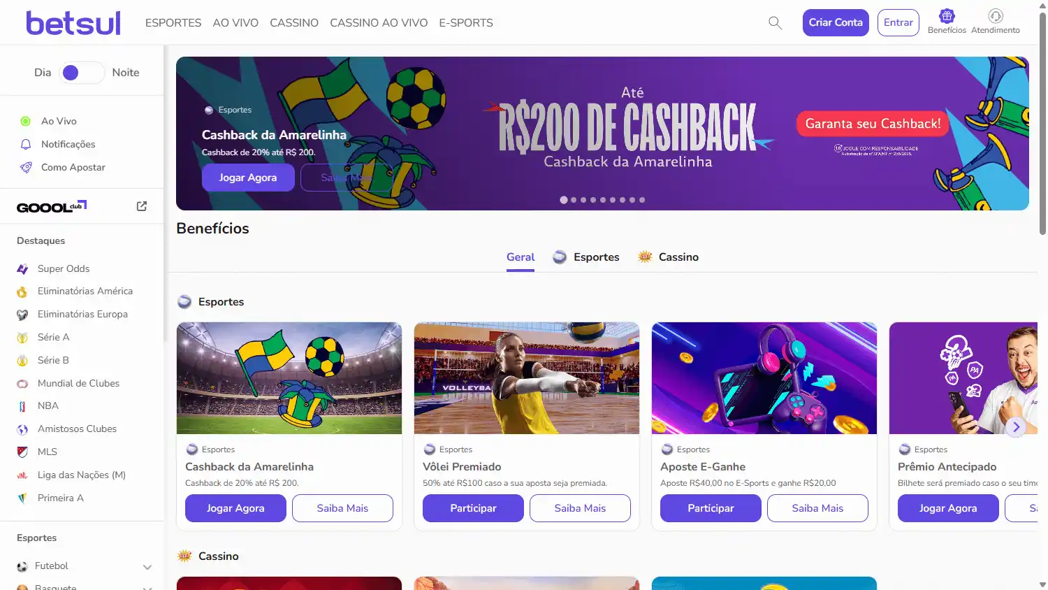 Betsul Casino screenshot 3