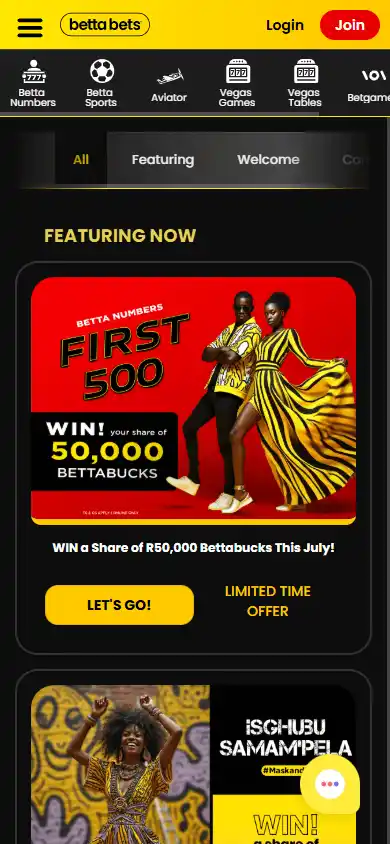 Bettabets Casino screenshot 6