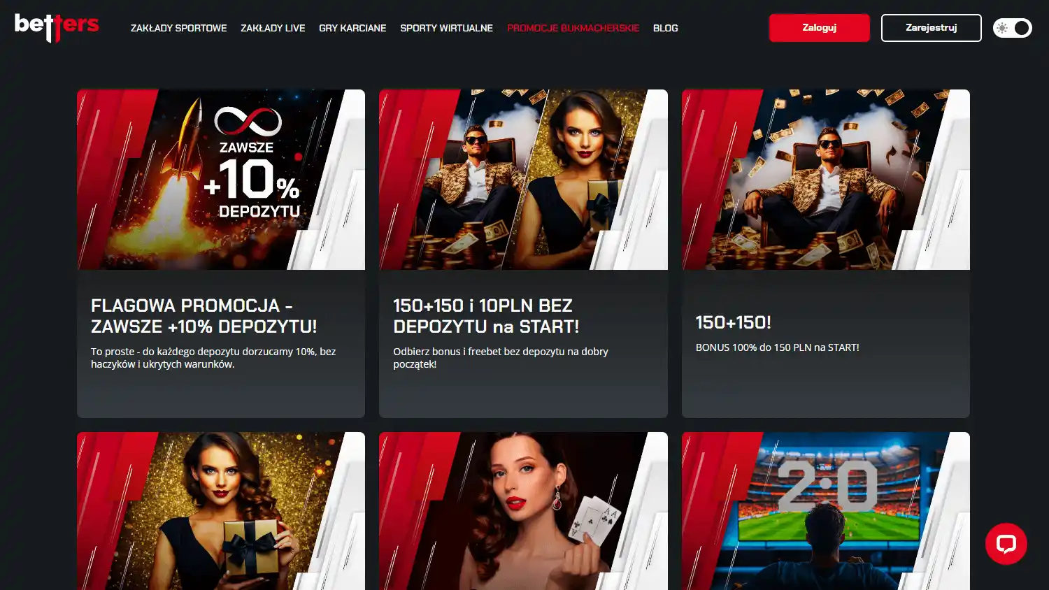 Betters Casino screenshot 3