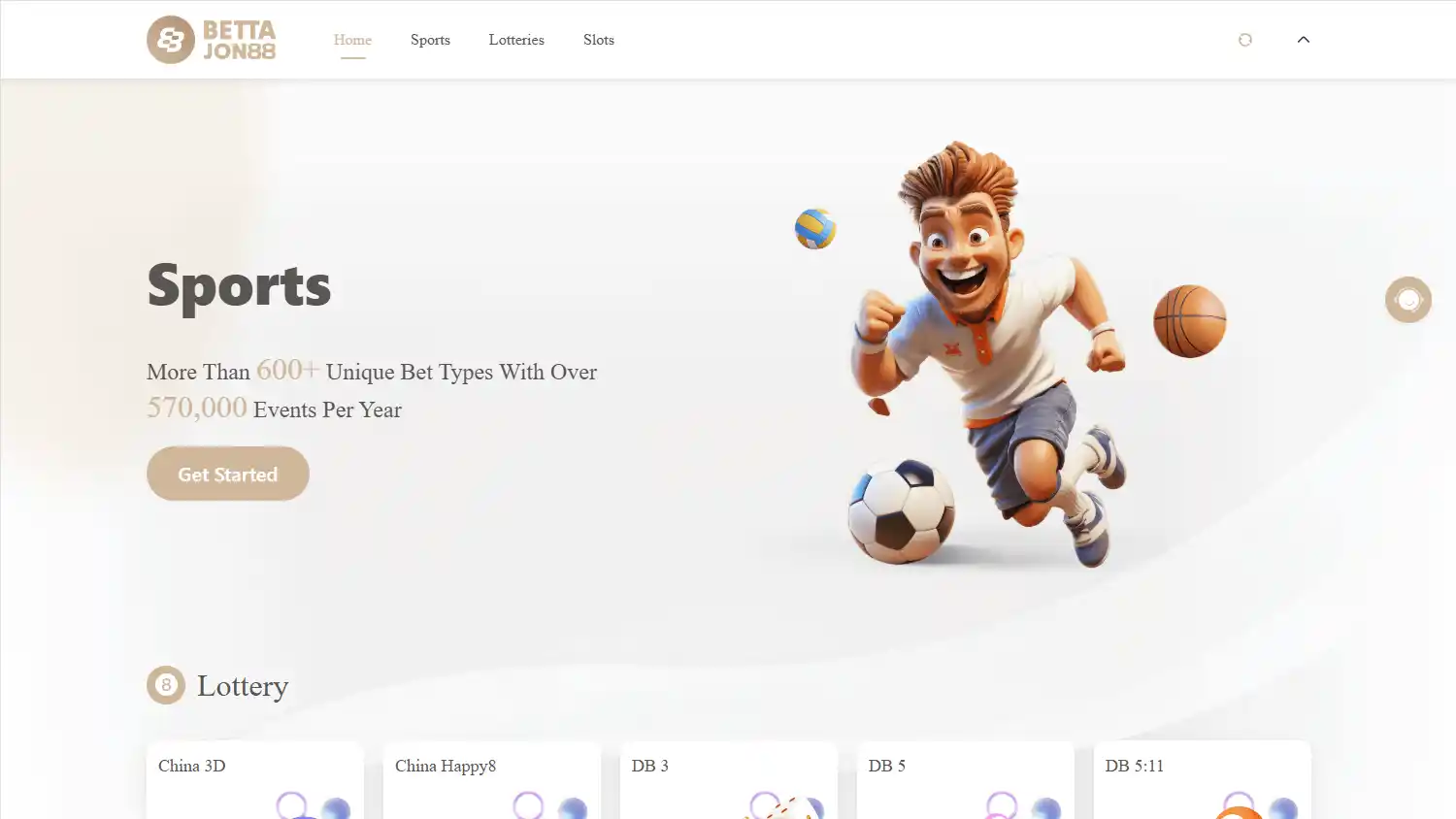 BettaJon88 Casino screenshot 1